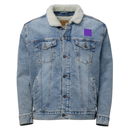 Unisex Sherpa Denim Jacket | Threadfast Apparel 372J