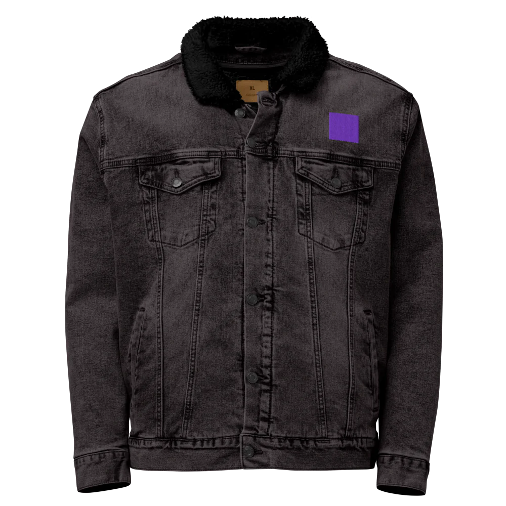 Unisex Sherpa Denim Jacket | Threadfast Apparel 372J