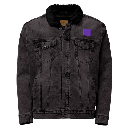 Unisex Sherpa Denim Jacket | Threadfast Apparel 372J